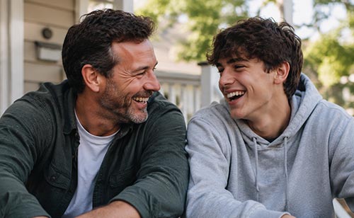 Father And Son Connection